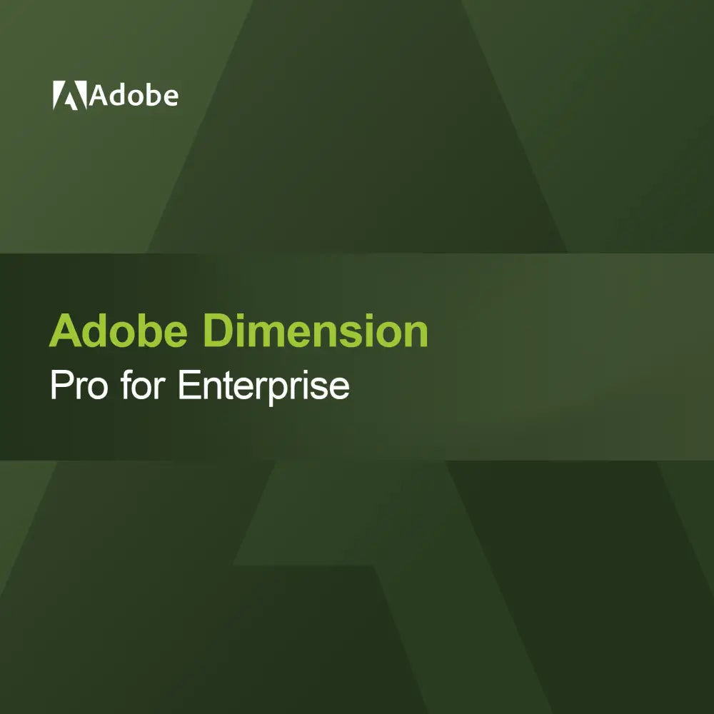 Adobe Dimension - Pro for Enterprise