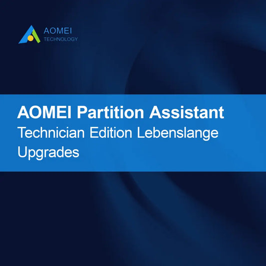 AOMEI Partition Assistant Technician Edition Actualizaciones de por vida