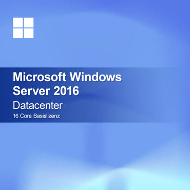 Microsoft Windows Server 2016 Datacenter 16 Core Licencia básica