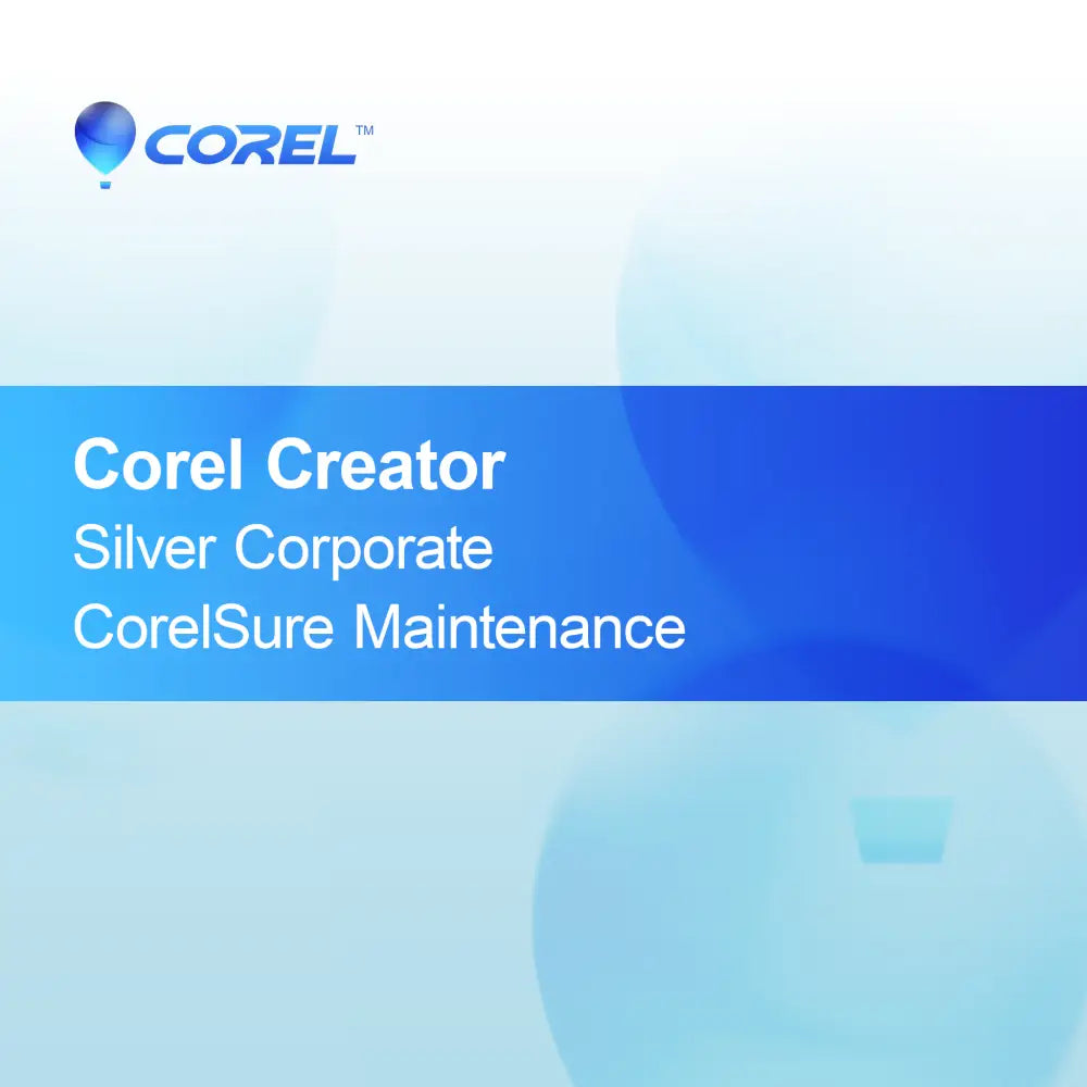 Mantenimiento CorelSure Corporativo Corel Creator Silver