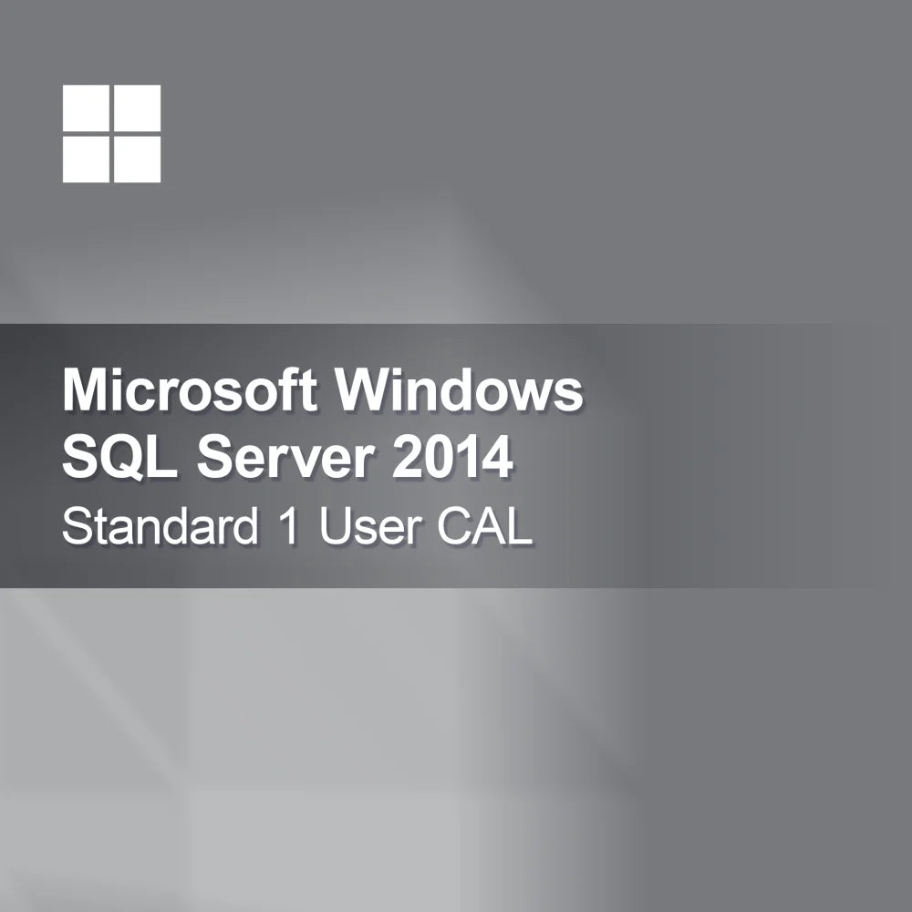 Microsoft SQL Server 2014 Standard 1 Usuario CAL