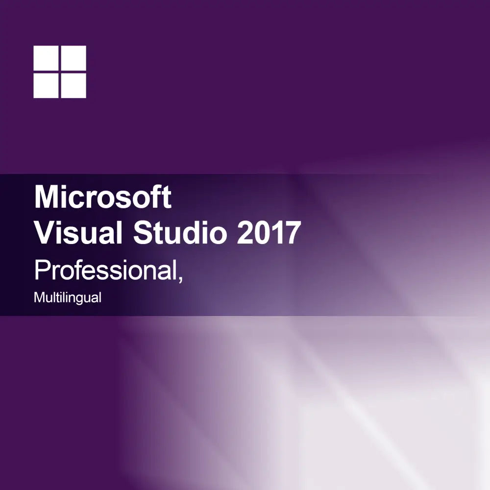Microsoft Visual Studio 2017 Professional, Multilingual