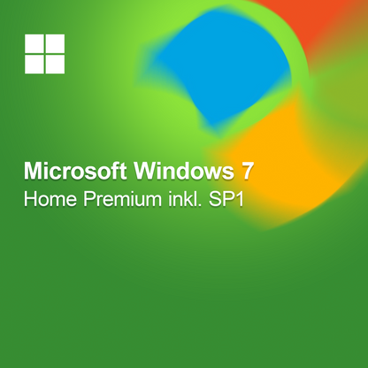 Microsoft Windows 7 Home Premium incl. SP1