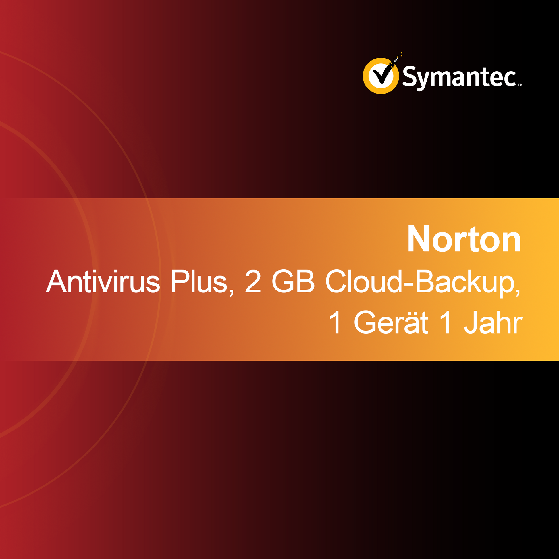 Norton Antivirus Plus 2 GB Cloud-Backup 1 Gerät 1 Jahr