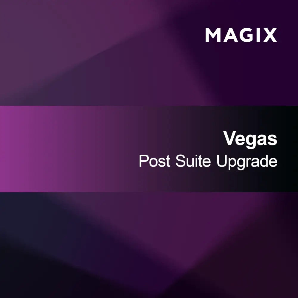 Actualización de Vegas Post Suite